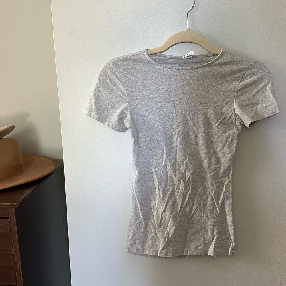 Melrose and Market Light Gray Tee
